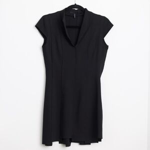 Jil Sander Black Mini Dress